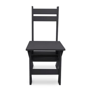 Grey step chair