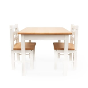 Furniture set for children table and  two chairs