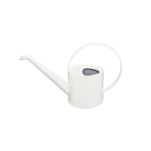 White watering can 1l 