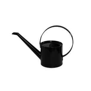Black watering can 1l