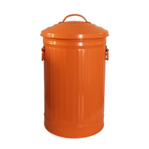 Kosz 32 l pomarańczowy • Śmieci • Pranie • Zabawki