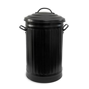 Kosz 52 l czarny mat • Śmieci • Pranie • Zabawki 