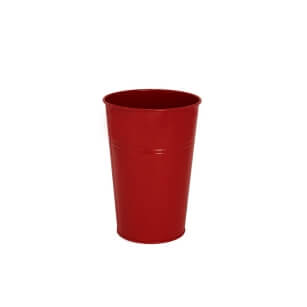 Blumenbehälter 21/30 rot
