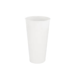 Blumenbehälter 23/40 weiß