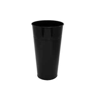 Blumenbehälter 23/40 schwarz