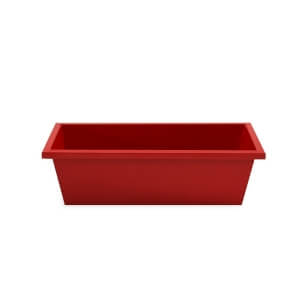 Blumenkasten 17x40/12 rot